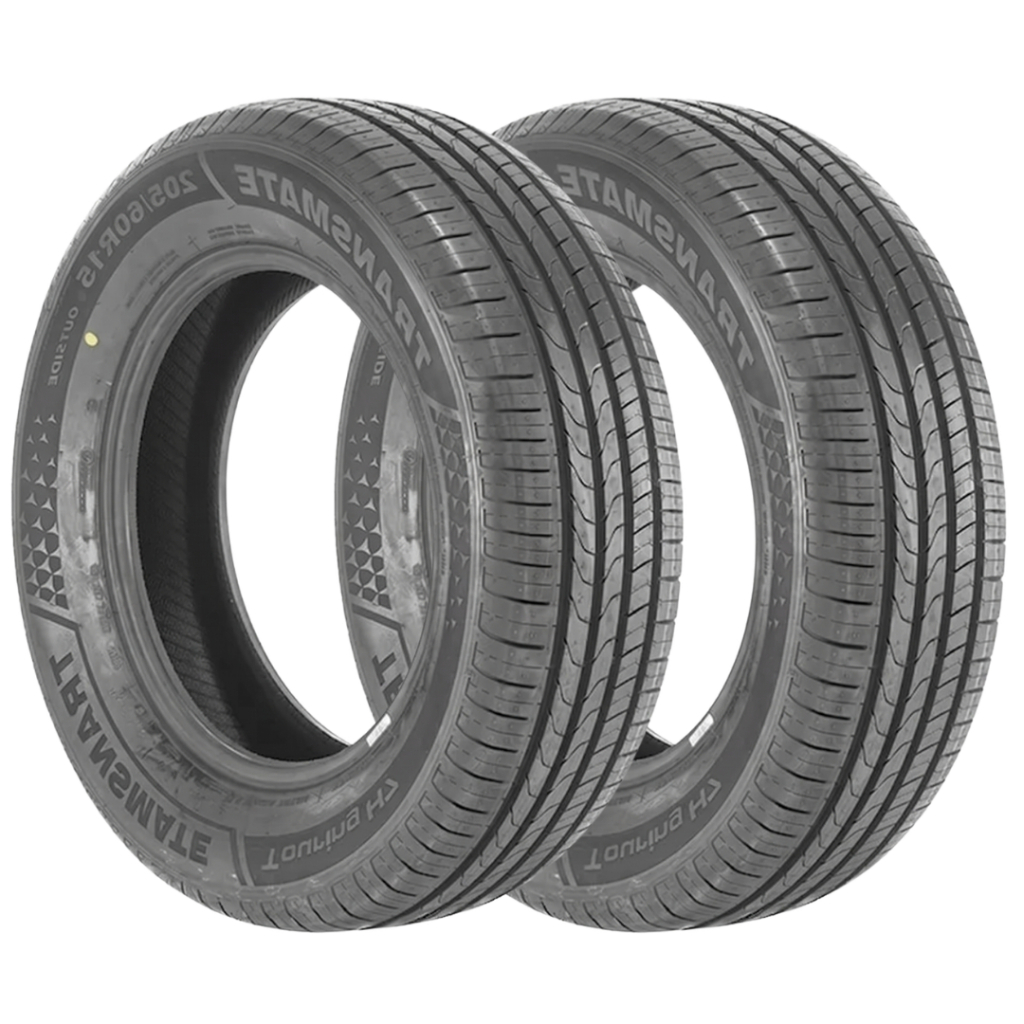 Kit 2 Pneus 205/60 R15 Transmate Touring H7 91V Aro 15 Novos