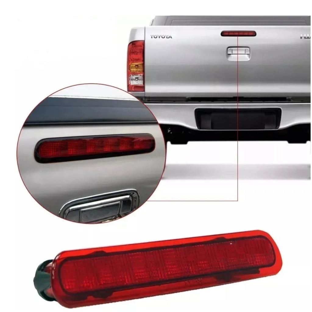 Break Light Hilux 2005 2006 2007 2008 2009 2010 2011 2012 2013 2014 A 2015 Luz de Freio Tampa Tras