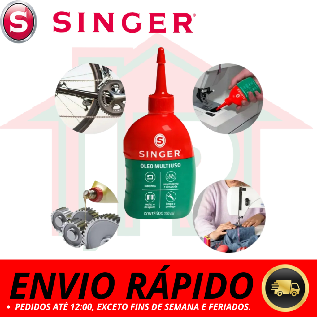 Óleo Singer Multiuso Lubrificante 100 ml