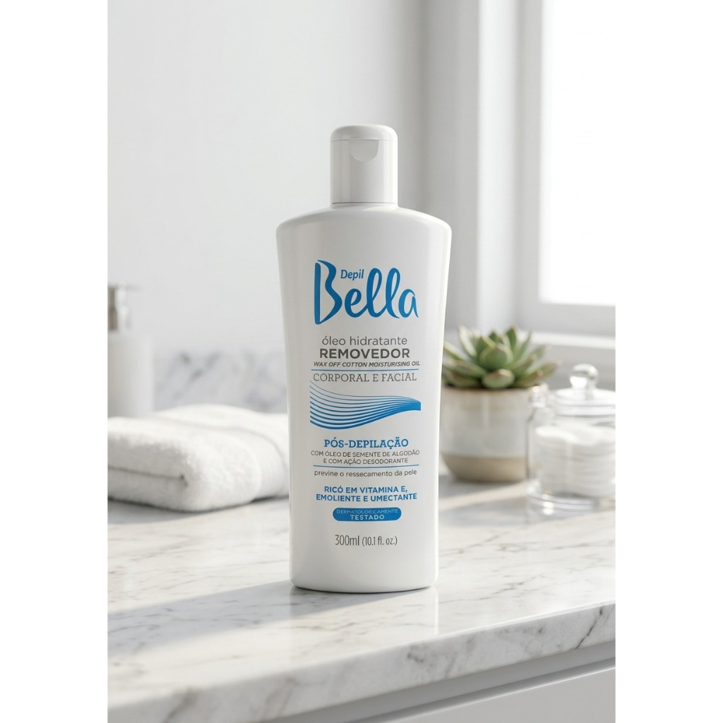 Depil Bella Óleo ou Loção Depil Bella - Pré e Pós 300ml