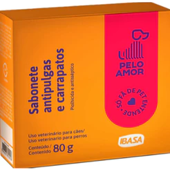 SABONETE ANTIPULGA E CARRAP IBASA 80g