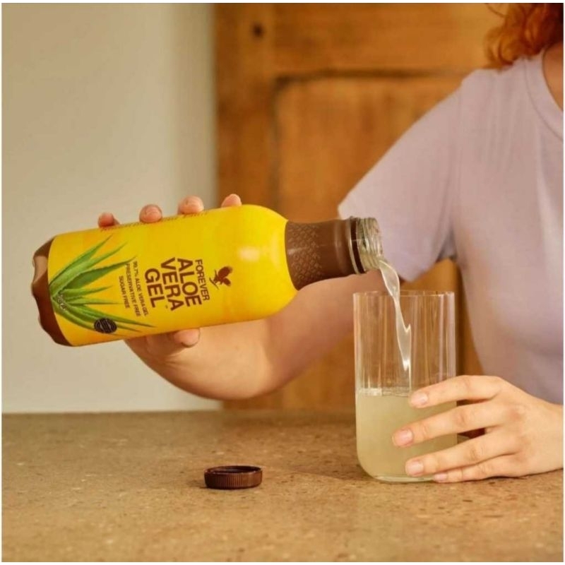 Suco de Aloe Vera Forever 1L de suco a base do puro gel