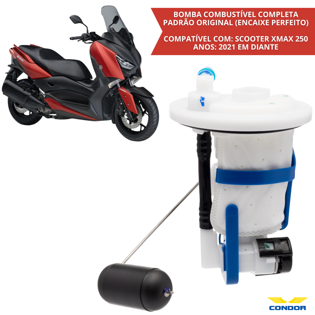 Bomba Combustível Completa Honda Lead 110 2010 2011 2012 2013 2014 2015 Condor Injeção Eletrônica Condor