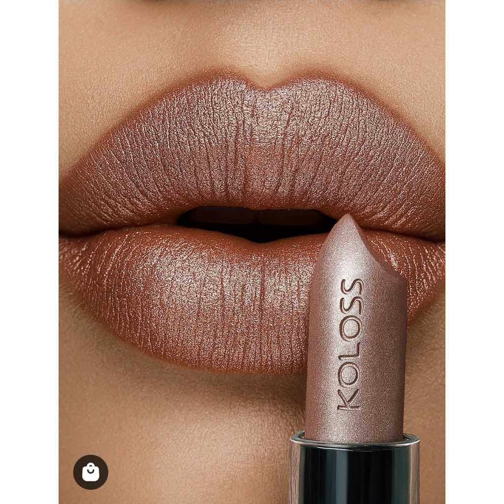 KOLOSS BATOM LIPSTICK 149 - CHAMPAGNE - CINTILANTE  HIDRATANTE LONGA DURAÇAO ALTA PIGMENTAÇÃO
