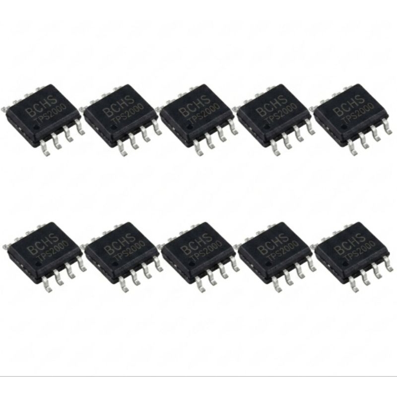 20 UN. Micro Chip TPS2000CDGNR Reparo em Placa mãe , Notebook, Carregador e Hubs etc.
