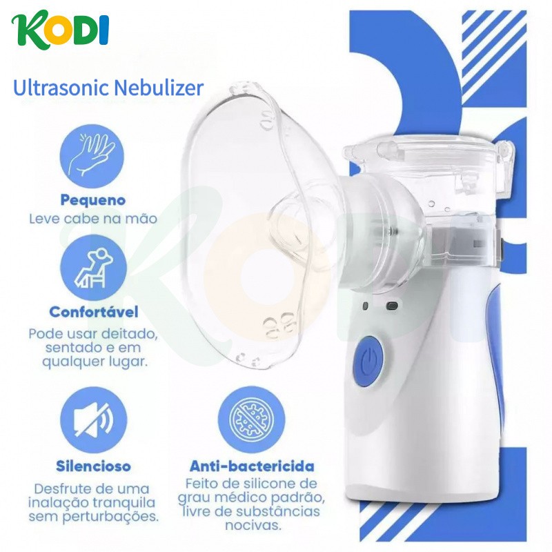 Nebulizador Portátil Mini Automático Silencioso