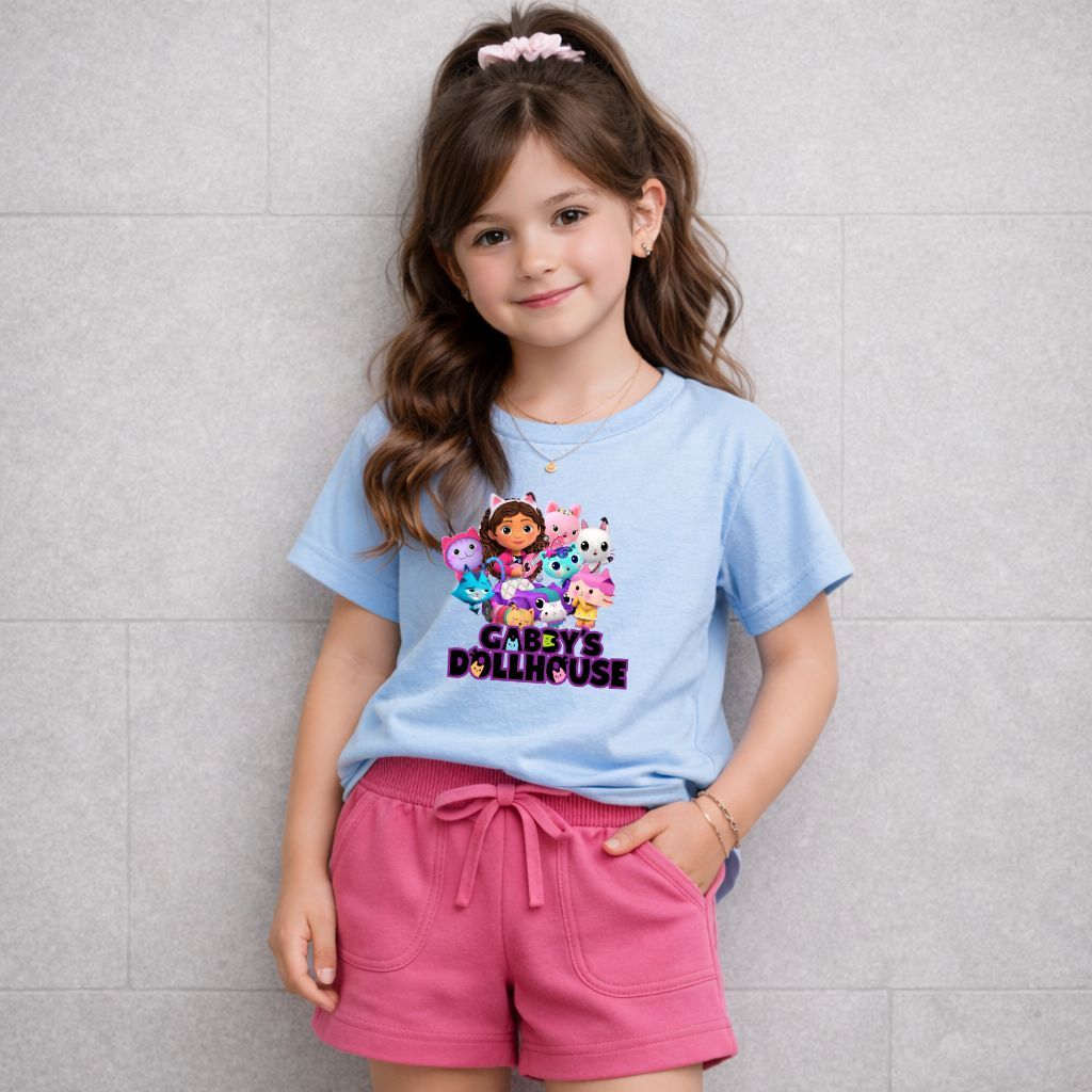 Conjunto Infantil Feminino Algodão Premium Casa Mágica da Gaby – Tendência, Conforto e Qualidade