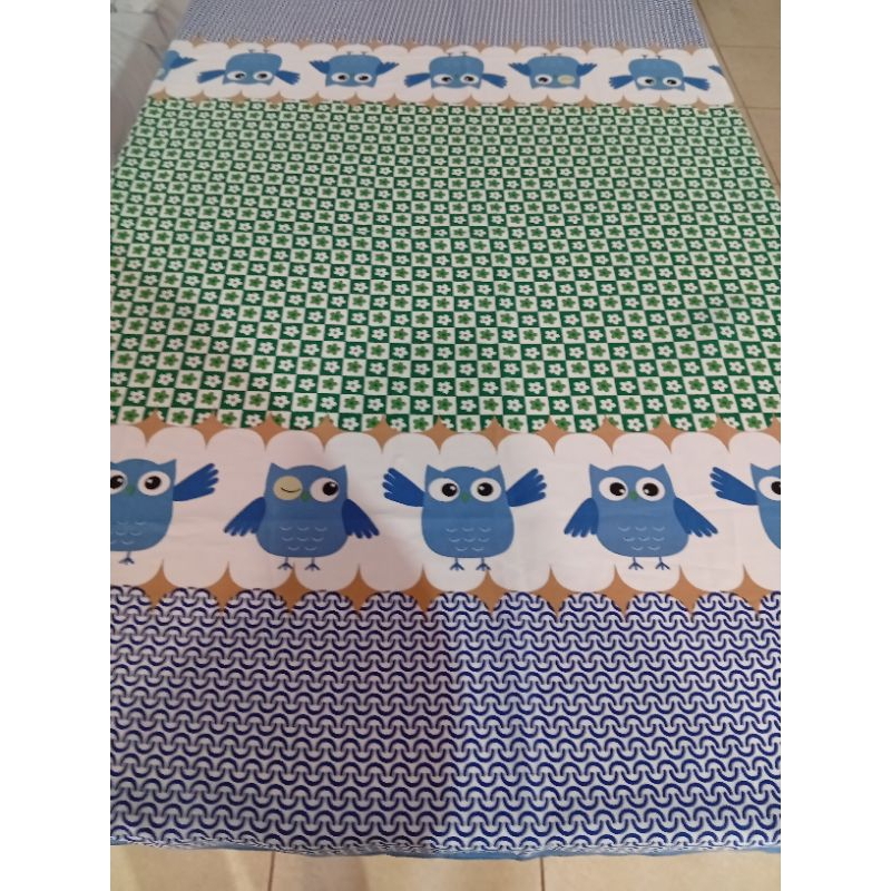 Toalha de Mesa Oxford 100 poliéster Estampada Coruja Premium ideal cozinha sala de jantar 4 lugares e 6 lugares