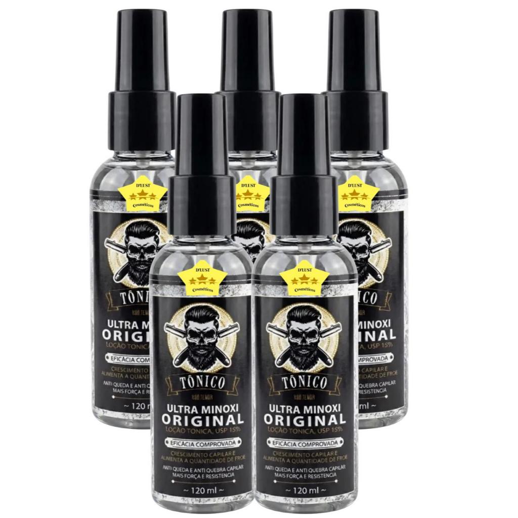 Kit 5x Pro Barber Spray Barba e Cabelo UltraMino