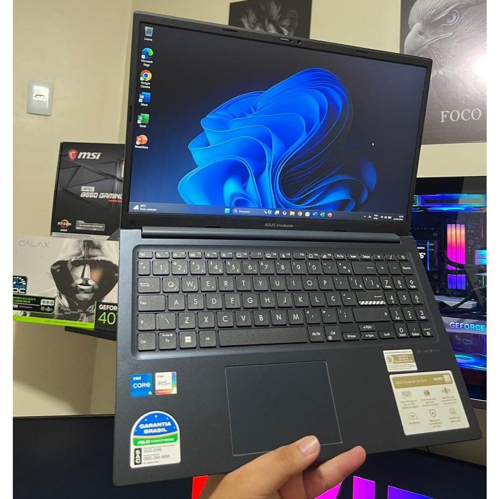 Notebook ASUS Vivobook 15 Intel Core i5 1334U 12GB RAM 256GB SSD 15,6 Full HD Windows 11