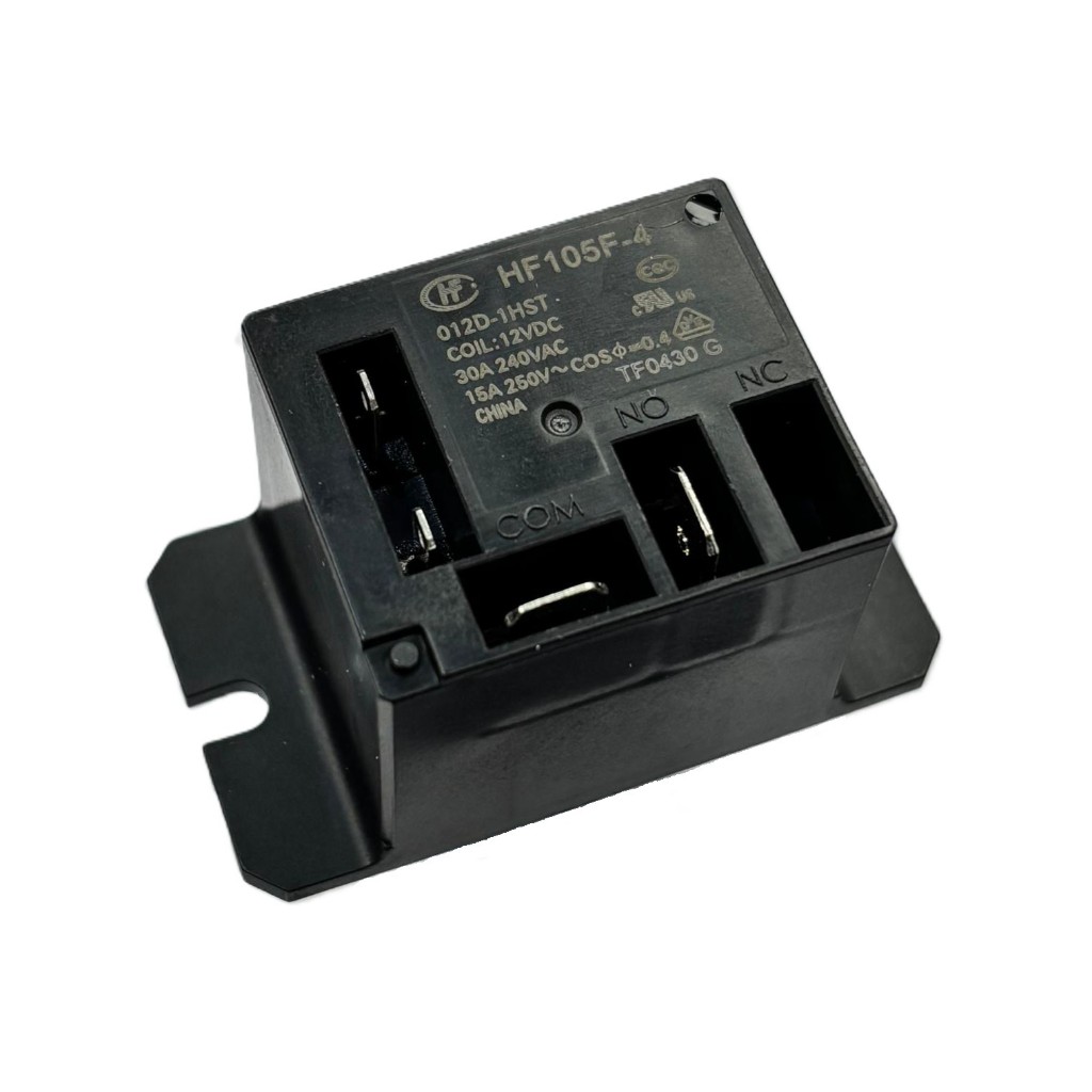 Relé Eletromecânico Baixa Tensão HF105F-4 30a - Bobina 12v/120v/220v