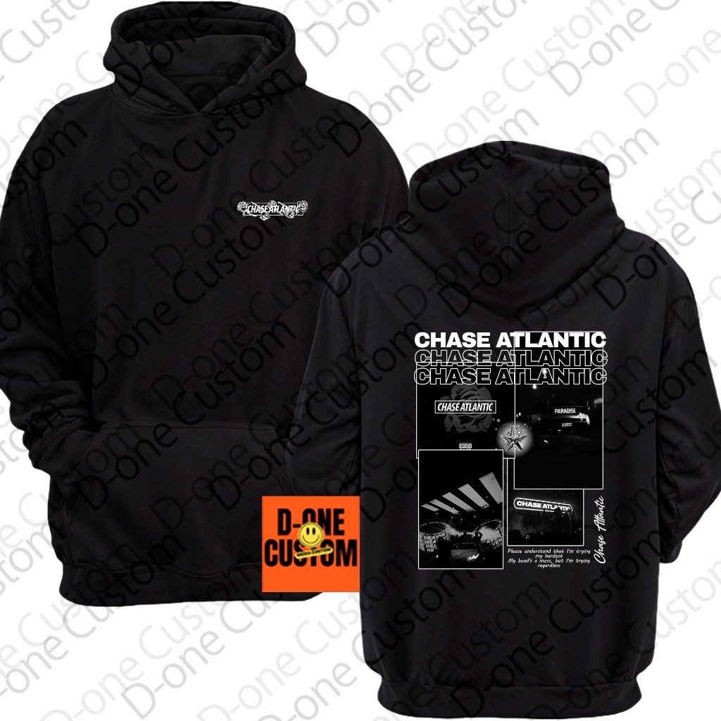 Blusa Moletom Estampado Banda Chase Atlantic Pop Rock Show Homenagem Brasil Turnê