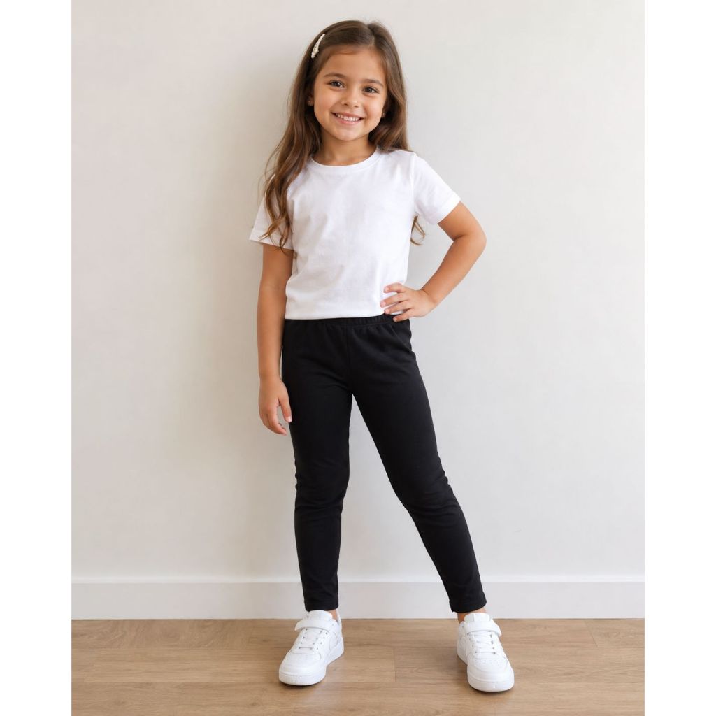 kit 2 Legging Infantil Juvenil Flanelada Escolar 4 ao 16