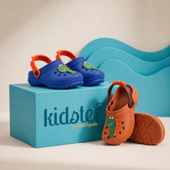 Sandália Menino Infantil Babuche Infantil Menino Dinossauro Com Crista Kidstep