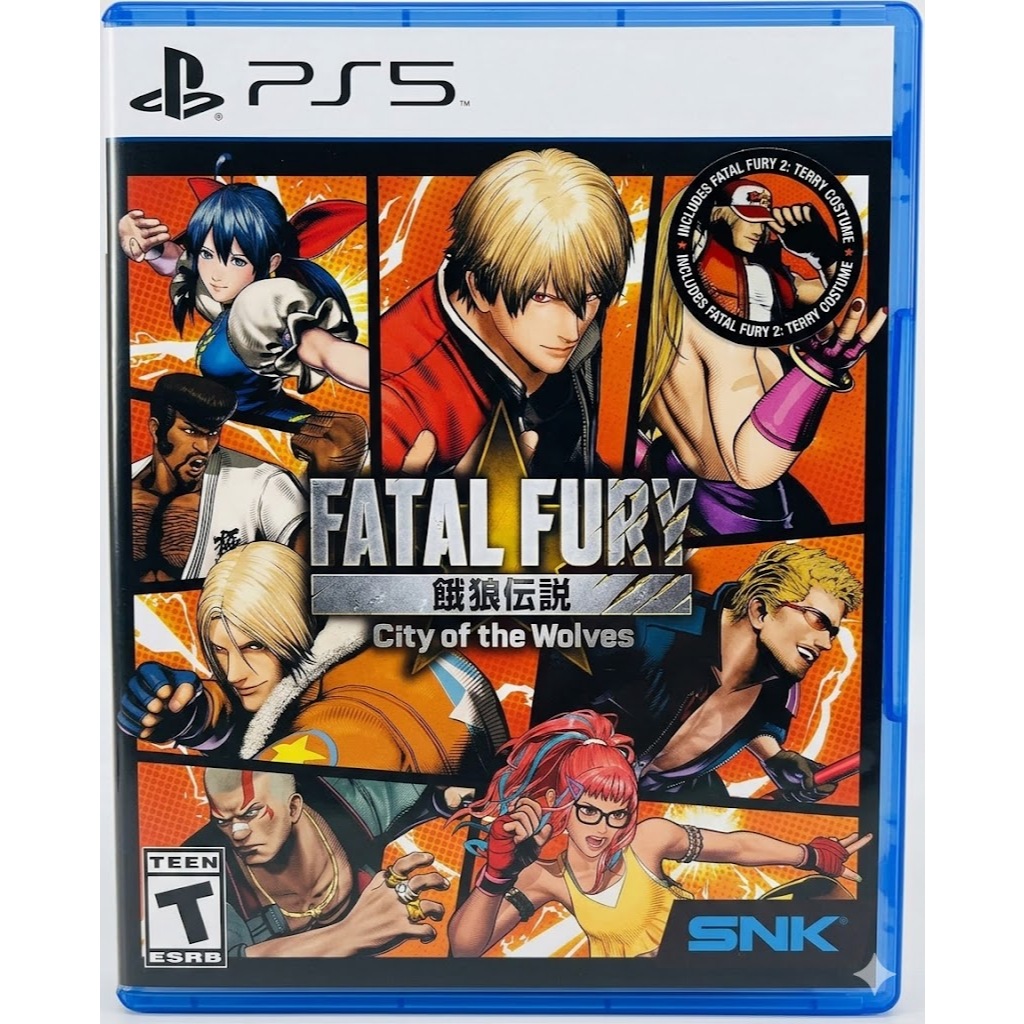 Fatal Fury City of the Wolves Special Edition PS5 Midia Fisica