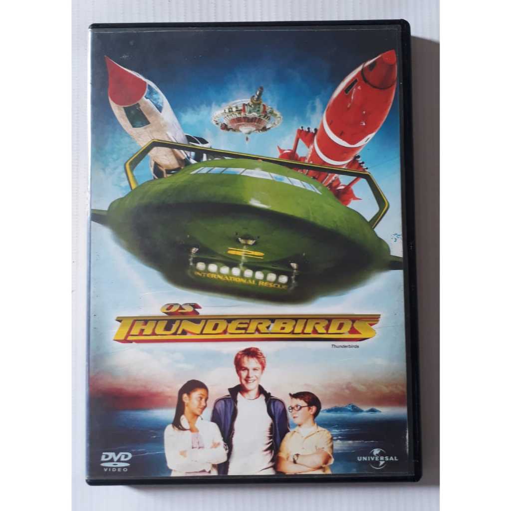 Dvd Os Thunderbirds (2004) - Bill Paxton - Original Usado