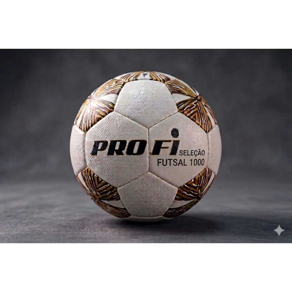 Bola de Futebol de Salão Futsal Oficial Costurada Profi