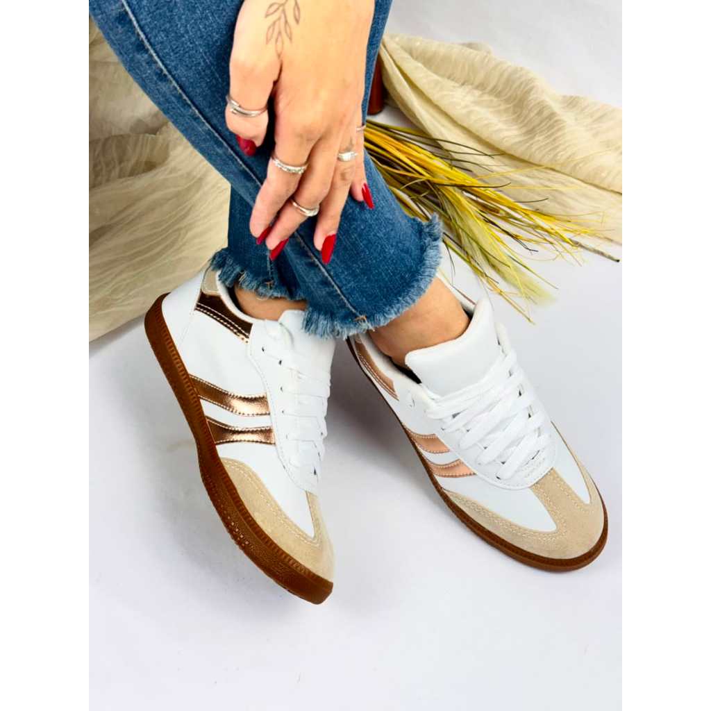 TENIS FEMININO CASUAL ELEGANTE CONFORTAVEL