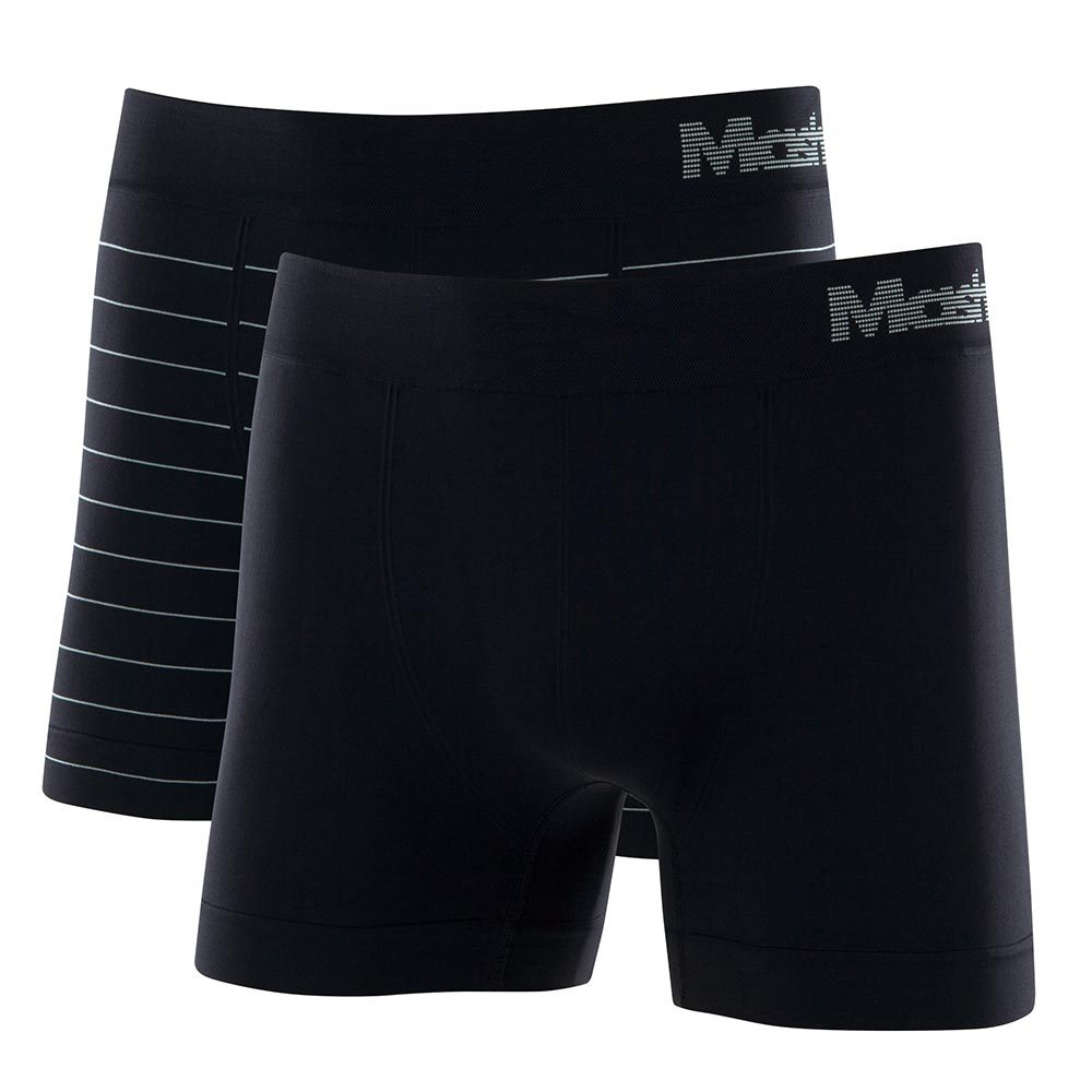 Kit 2 Cuecas Boxer Mash Masculina Microfibra Sem Costura