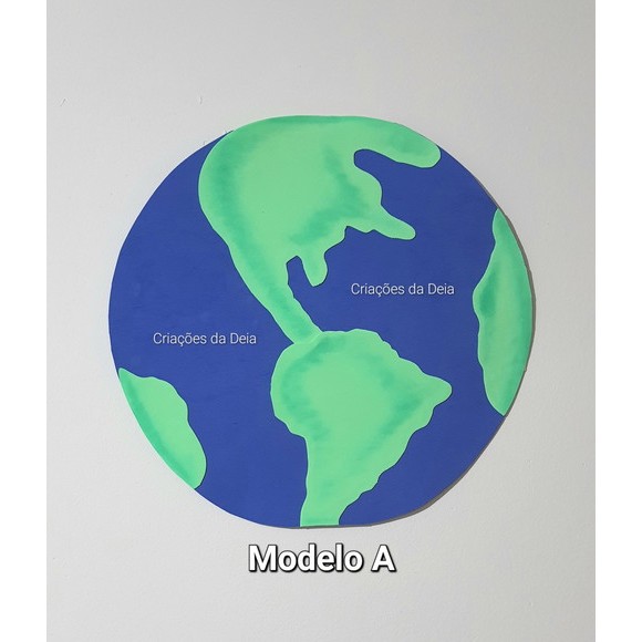 Terra Globo Terrestre em Eva Meio Ambiente 42 cm