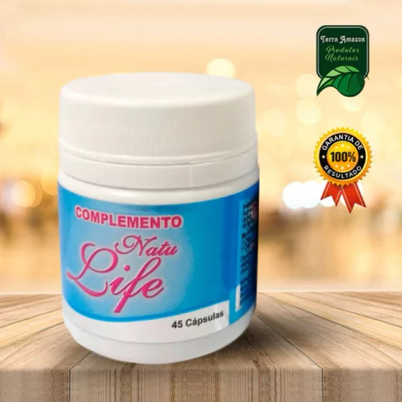 Suplemento Natural Natu Life 45 Cáps - Envio Já