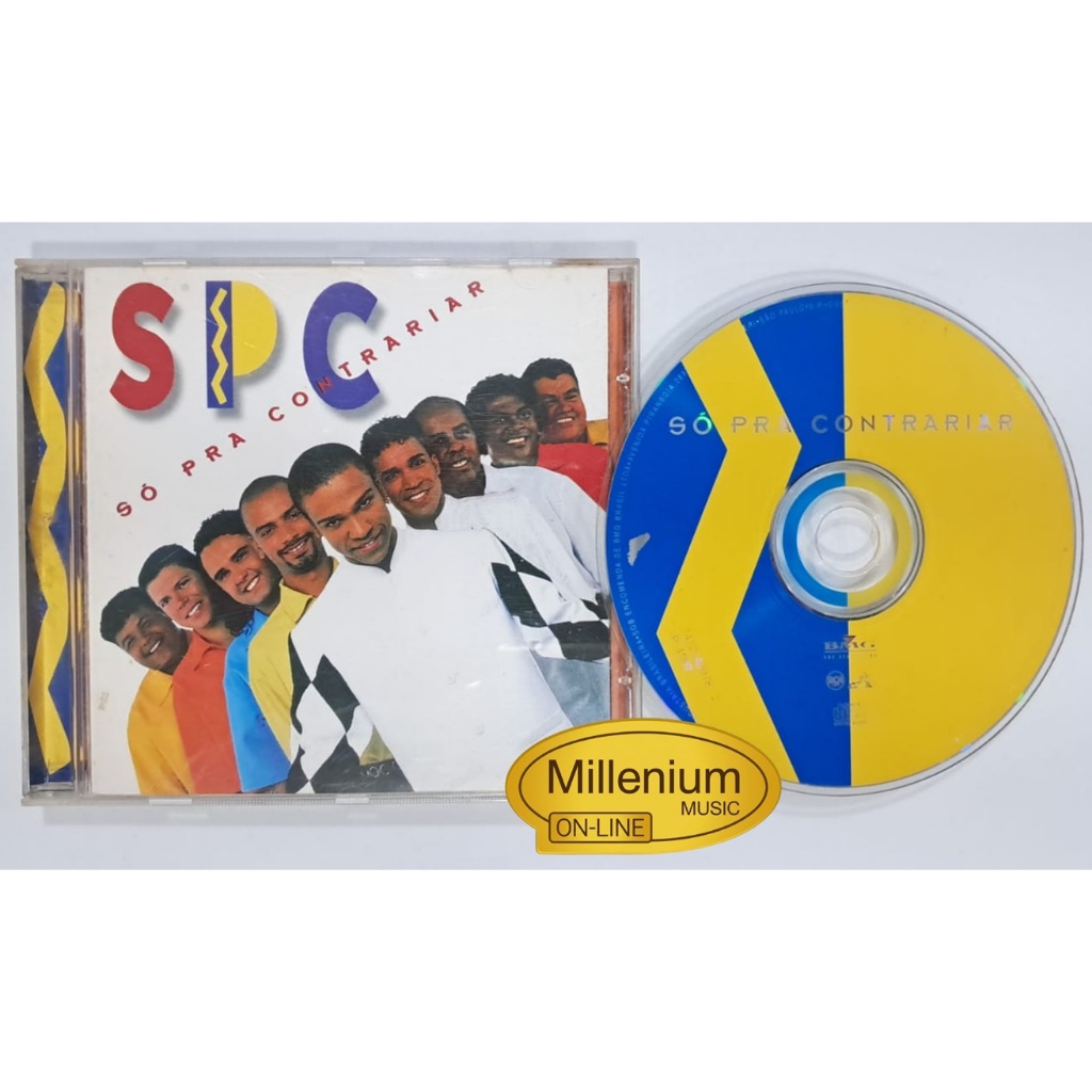 CD Só Pra Contrariar Depois Do Prazer 1997 Original Gravadora Colecionador Ótimo Estado