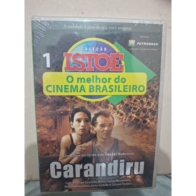 Dvd Carandiru Hector Babenco Rodrigo Santoro Wagner Moura Lacrado Original
