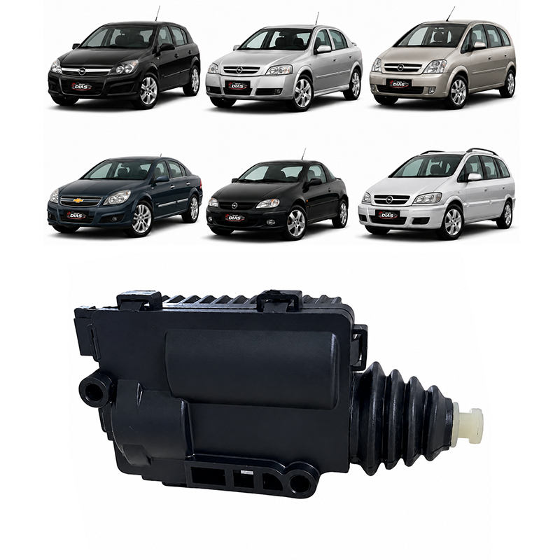 Motor Trava Portinhola Tanque Agile Meriva Corsa Montana