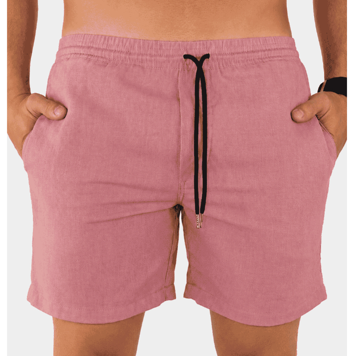 Short Linho Básico Masculino Premium Qualidade Conforto Bermuda Estilosa Elegante | Diversas Cores