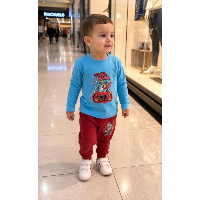 Conjunto INSPIRAÇÃO Tigor para meninos