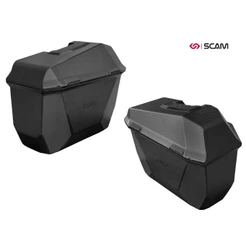 Par de bau lateral S25 Original Scam - 25 Litros encaixe monokey