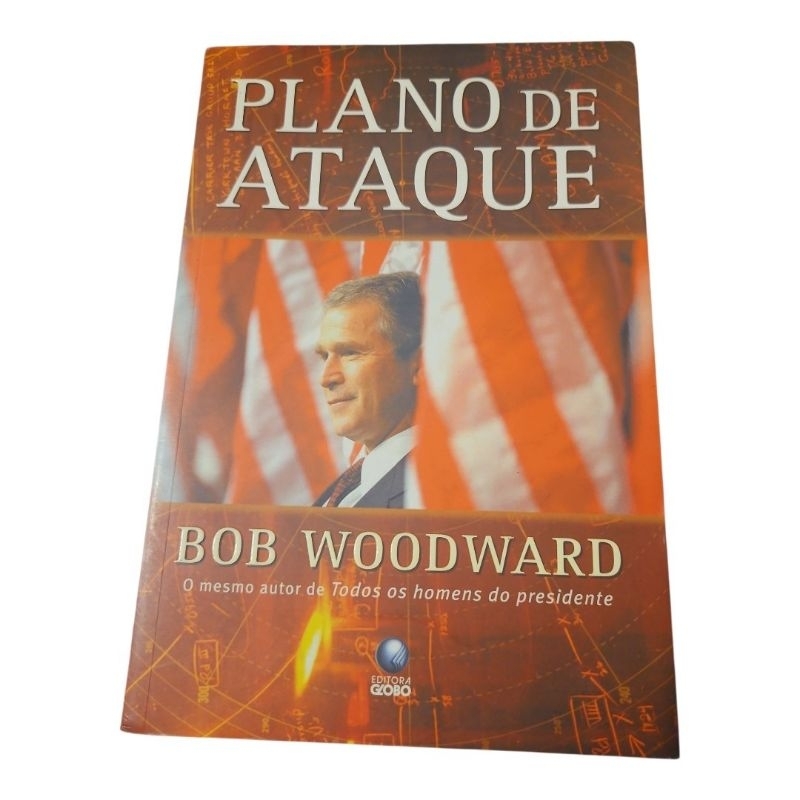 📚 Livro Plano De Ataque - Bob Woodward (Editora Globo) Seminovo 🇺🇸
