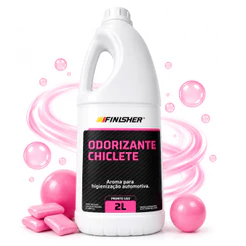 Finisher Odorizante Chiclete 2L Essência Para Interior Veicular Pronto Uso