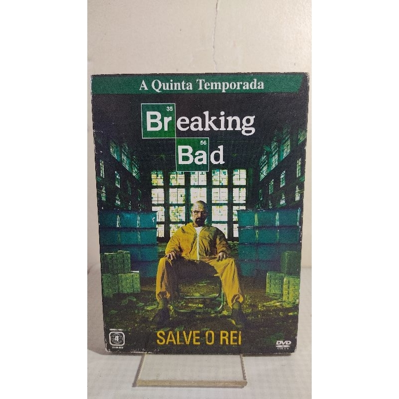 Box DVD Breaking Bad 5ª Temporada Original Inglês Legendado PT
