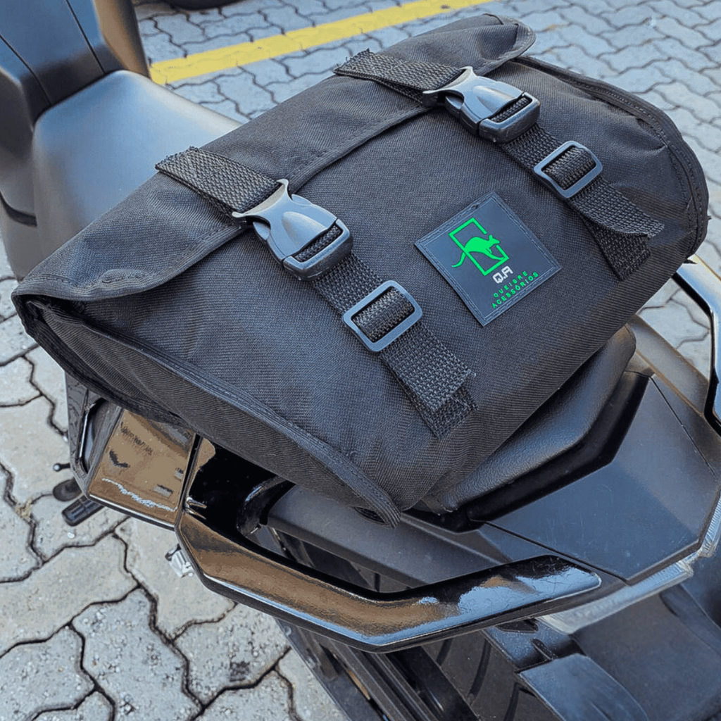 Bolsa De Traseira Para Moto Multifuncional Mochila Sport Baú Bagageiro Motocicleta Resistente A Água