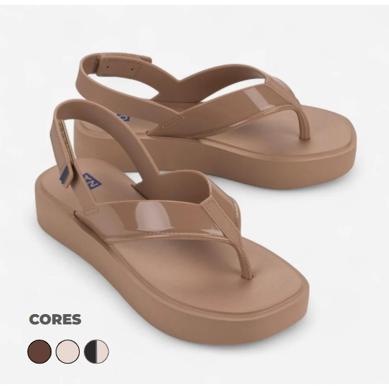 Sandália Plataforma Zaxy Feminina Diversas Cores Blink Original