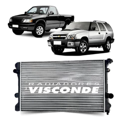 Radiador Agua Visconde GM S10 Blazer 1995 1997 1999 2000 2001 2003 2005 2007 2009 2011