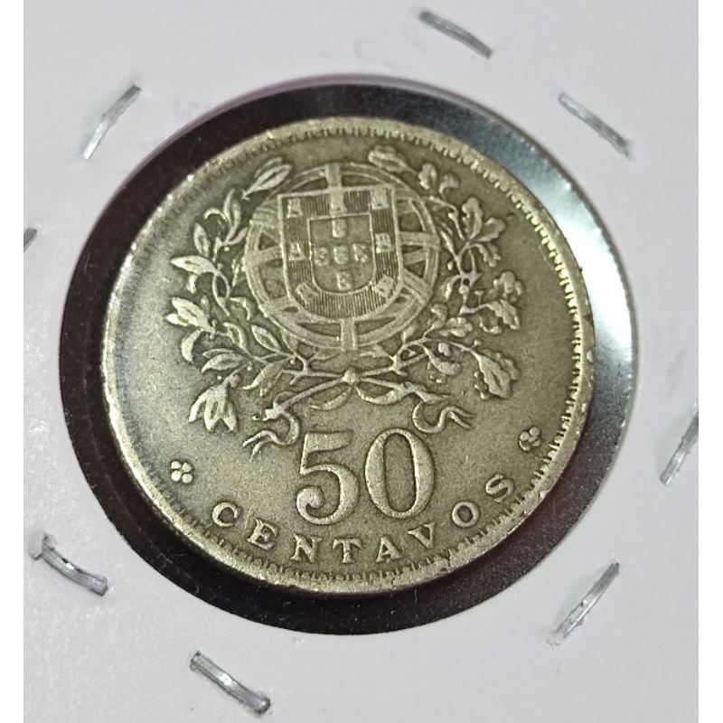 Moeda Portugal 50 Centavos 1951
