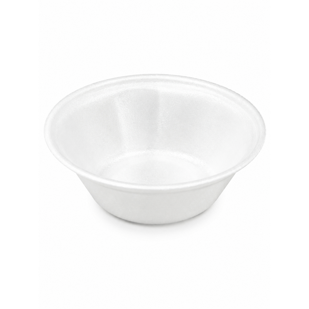 Cumbuca Pote Térmico Isopor sem tampa 300ml Premium Para Caldos Açaí Sorvete Kit 50 100 150 Unidades