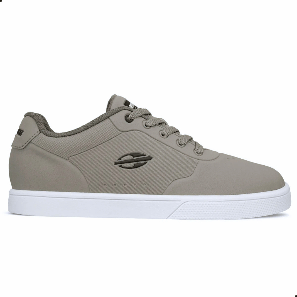 Tenis Mormaii Urban Reverse Cinza Claro/Branco Original Skate Casual Masculino Na Promoção
