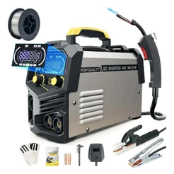 Soldadora 3 Em 1 Mig+Tig+Mma Sem GáS Igbt Bivolt 110/220v – FáCil E PortáTil Para Iniciantes MáQuina Solda 200a Syn Mult
