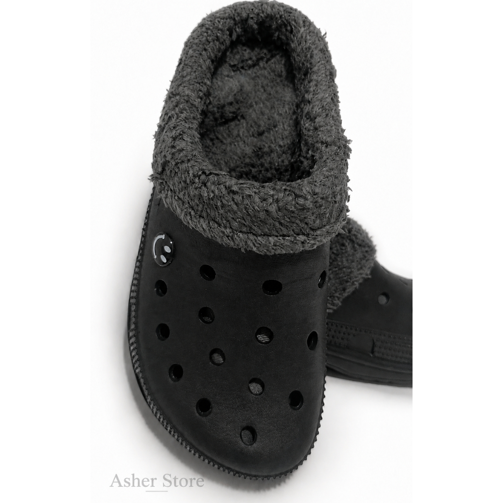 Babuche Masculina Forrada Pelúcia Inverno Chinelo Masculino Antiderrapante Conforto Casual