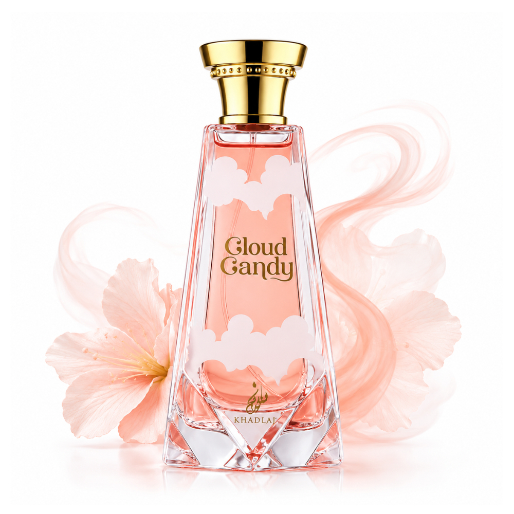 Perfume Feminino Khadlaj Cloud Candy Extrait Parfum - Importado - Original - Fragrância Marcante - Alta Fixação