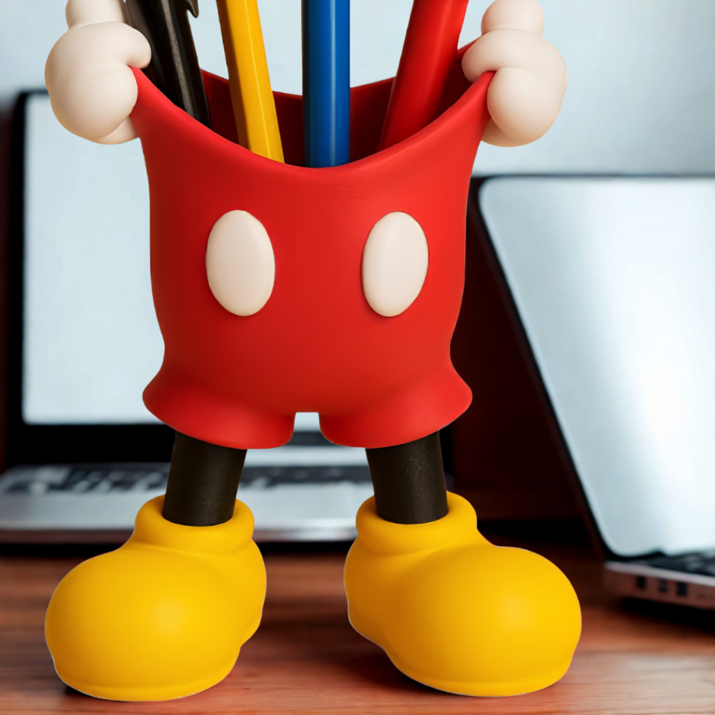 Porta-Caneta Mickey Mouse Multi-Funcional Papelaria Lápis Caneta Estudantes — imagem 2 de 2