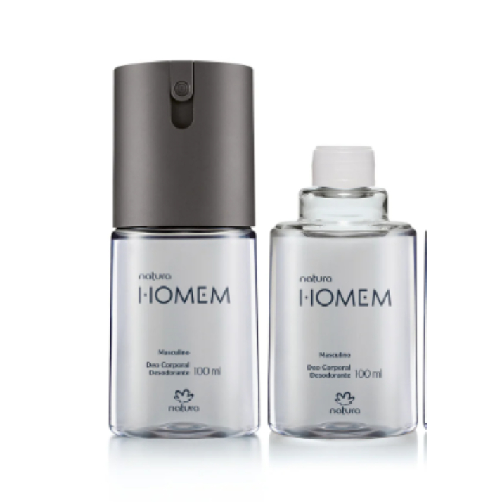 Kit Desodorante + refil Natura Homem