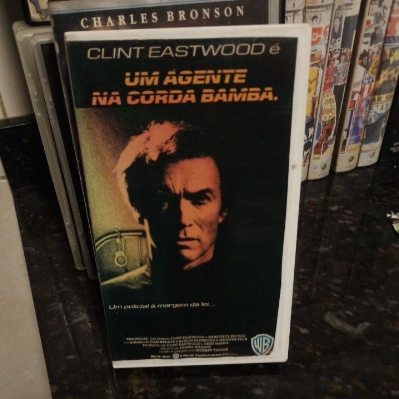 fita VHs um Agente na corda Bamba