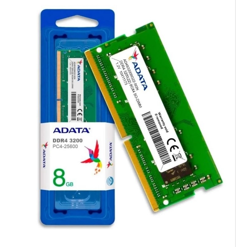 Memória Notebook Ddr4 Adata 8gb 3200mhz Ad4s32008g22-sgn
