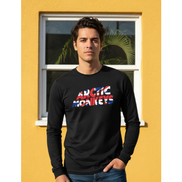 Camiseta Manga Longa Arctic Monkeys Ref=618