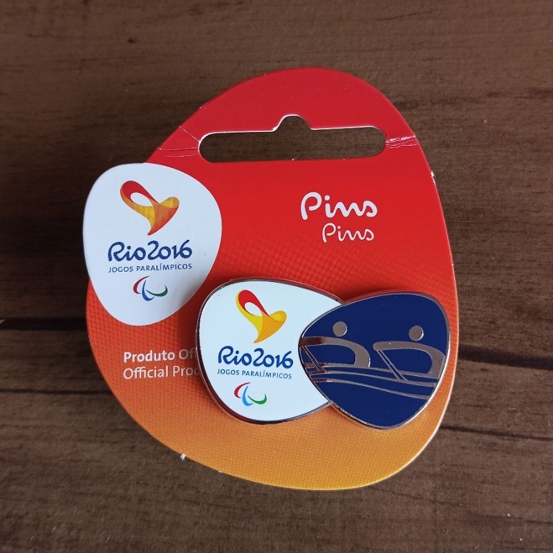 Pin Oficial Jogos Paralímpicos Rio 2016 - Paracanoagem