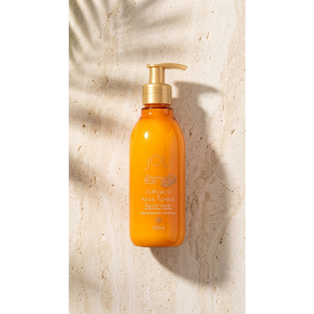 Óleo em Creme Joli Cupuaçu e Fava Tonka Hinode 200ml